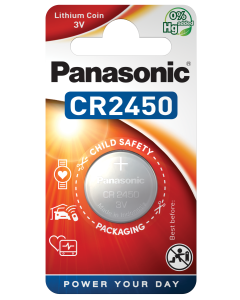 Panasonic CR2450 Litium knappcelle (1 stk.)
