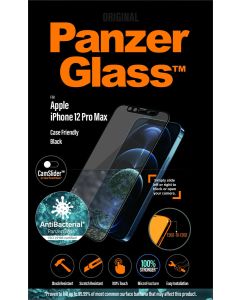 PanzerGlass Apple iPhone 12 Pro Max Case Friendy CamSlider, Sort