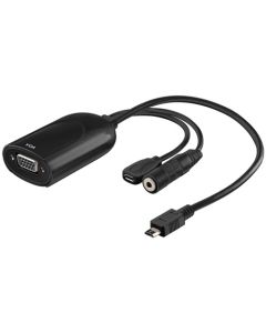 MHL-adaptermicro USB (MHL) > VGA