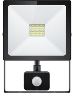 LED floodlight, 30 W, Slim Classisk, med bevegelsessensor