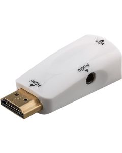Compact HDMI/VGA adapter inkl, audio