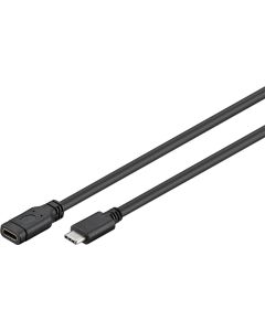 USB-C til USB-C kabel, sort
