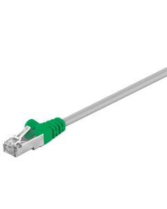 CAT 5e, F/UTP krysset-patchkabel, grå, 2m