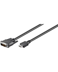 HDMI / DVI-D kabel 5m
