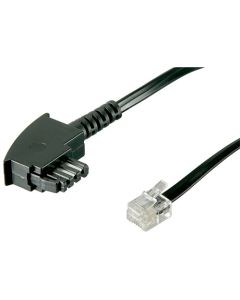 TAE-F kabel til RJ11/RJ14 han (6P4C) 3m