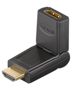 HDMI - HDMI justerbar vinkeladapter 180°