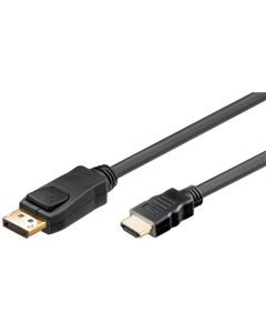 DisplayPort til HDMI adapter kabel 1,2 1m