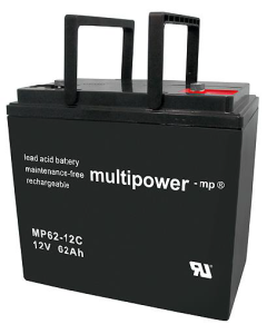 Multipower 12V - 62Ah forbruksbatteri
