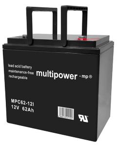 Multipower 12V - 62Ah forbruksbatteri