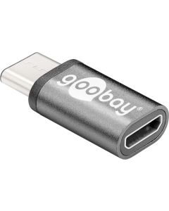 USB-C adapter, sort,