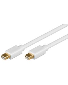 Mini DisplayPort kabel 1,2 white 2m - blister