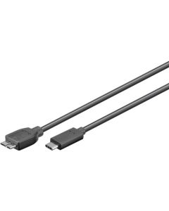 USB 3,0 SuperSpeed kabel, 0,6m,