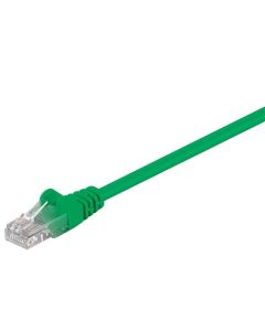 CAT 5e patchkabel, U/UTP, grønn, 5m