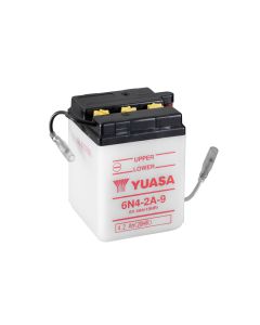 Yuasa 6N4-2A-9 (DC) 6V Batteri til Motorcykel