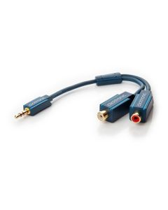 Clicktronic Casual MP3 Y-adapter- 0,1m