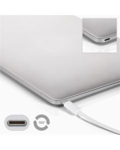 USB-C multiport adapter, hvit,