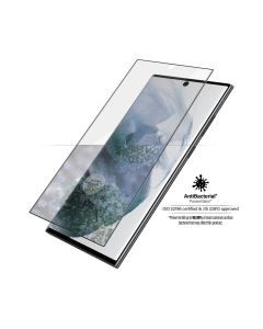 PanzerGlass Samsung Galaxy New S-Series Ultra Case Friendly, Svart - Curved Edges