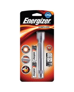 Energizer Metal LED-lykt 90 lumen inkludert 2 x AA-batterier