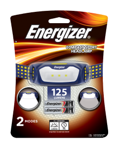 Energizer LED Sport Hodelykt - 125 lumen