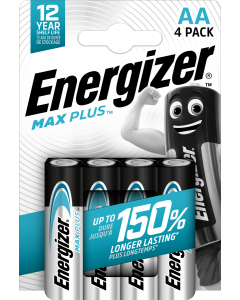 Energizer Max Plus AA/E91 (4 stk.)