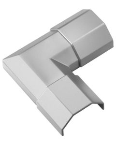WireDuct kabelkanal corner connect til 33 sølv samling