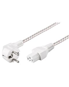 High-powerLedning, 2 m, hvit,silver