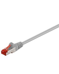 CAT 6 patchkabel S/FTP (PiMF), grå, 2m
