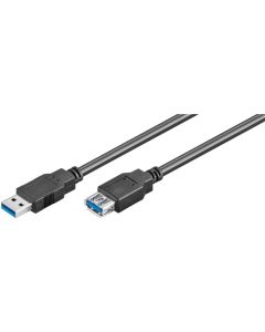 USB 3,0 SuperSpeed cable "A" plug > "A" jack 1,8m