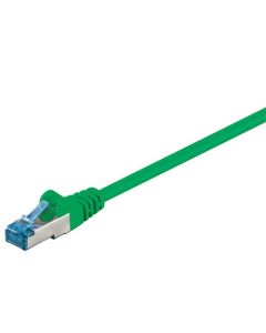 CAT 6a patchkabel S/FTP (PiMF), grønn, 1,5m