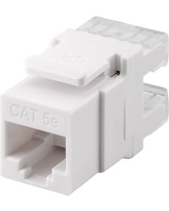 CAT 5e Keystone RJ45-female, UTP, 100 MHz,