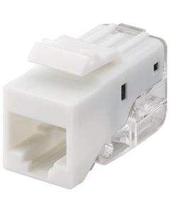 CAT 5e KeyStone RJ45 Jack, UTP ikke avskjermet, 100 MHz,