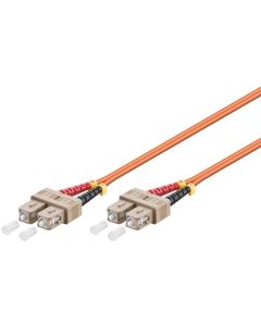 Optical fibre cable, Multimode (OM2) Oransje, 20m