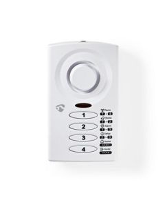 Nedis dør-/vindusalarm med tastatur og magnetisk sensor
