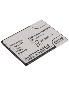 Batteri BY71 til bl.a. Alcatel One Touch (Kompatibelt)