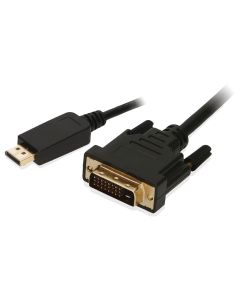 2-Power HDMI til DVI Kabel - 2m