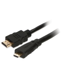 2-Power HDMI til Mini HDMI Kabel - 1m