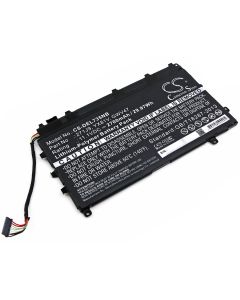 Batteri til Dell Latitude 13 7000 Laptop - 11,1V (kompatibelt)