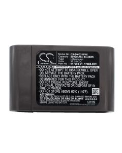 Batteri for Dyson Støvsuger DC31 - 2000mAh (Kompatibel)