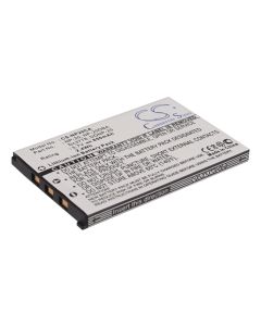 Batteri til Casio kamera Exilim Card EX-S880 - 650mAh