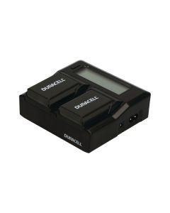 Duracell batterilader til Nikon EN-EL14 med 2 ladestasjoner