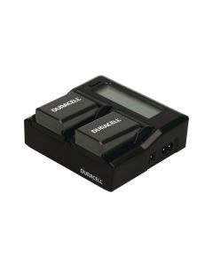 Duracell batterilader for Sony NP-FW50 med 2 ladestasjoner