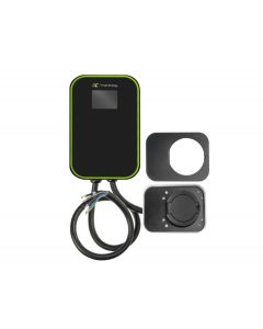 Green Cell EV15RFID 22kW ladestasjon for elbil med type 2-uttak + kort