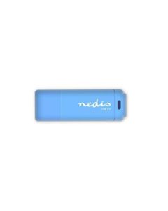 Nedis USB 2.0-minnepinne 32 GB Lesehastighet 12 Mbps / skrivehastighet 3 Mbps Blå