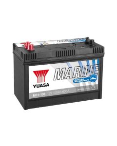 GS YUASA GS-M31-100 12V 100Ah 600A Marinebatteri
