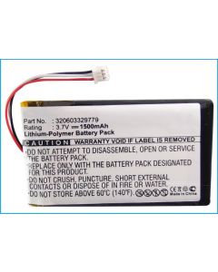 Batteri for Harman/Kardon GPS-500 (Kompatibelt)