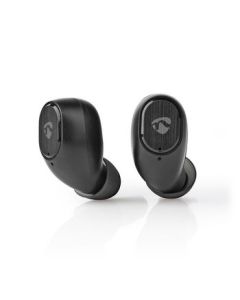 NEDIS Fullt Trådløse hodetelefoner   Bluetooth®   Touch Control   Ladeholder   Innebygd mikrofon   Støtter stemmestyring   Svart
