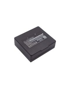 Kranbatteri til Hetronic Mini 68300600, 68300900, 3,6V 2000mAh (Kompatibelt)