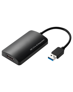 2-Power Adapter USB 3,0 til 4K DP