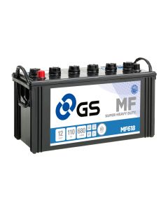 GS MF618 Super Heavy Duty Lastbilbatteri - 12V 110Ah 680CCA