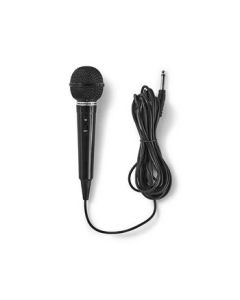 Nedis Allround kablet karaoke mikrofon  -75 dB +/-3 dB sensitivitet   80 Hz - 12 kHz   50 m